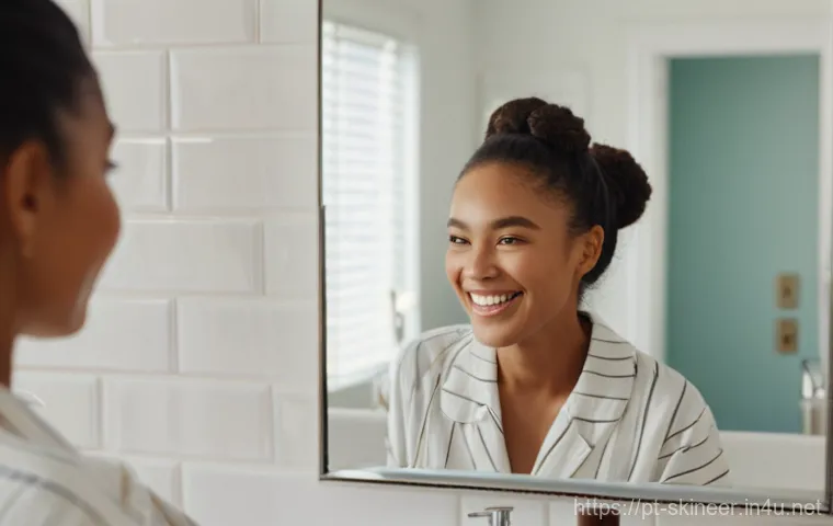 스킨케어 업무를 위한 체계적인 시간 관리 - **Prompt for "Morning Skincare Energizer":**
    "A young adult woman, with a radiant and fresh comp...