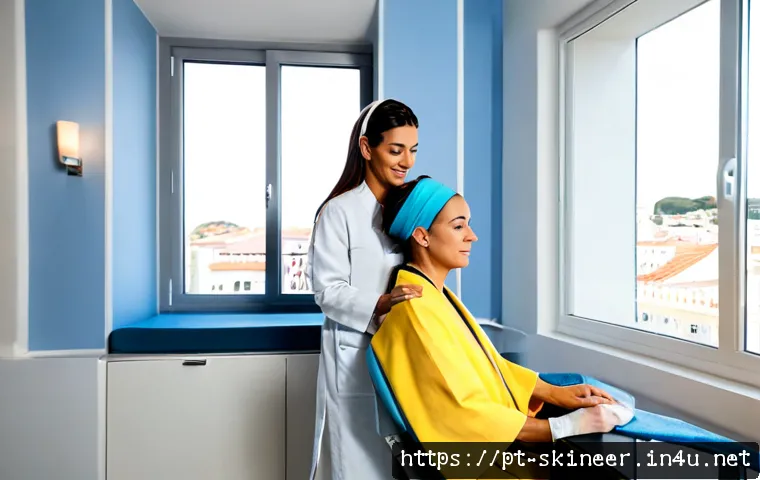 Home 17 스킨케어 전문가의 해외 연수 경험 - Photorealistic Brazilian skincare professional attending an advanced facial treatment workshop in Li...